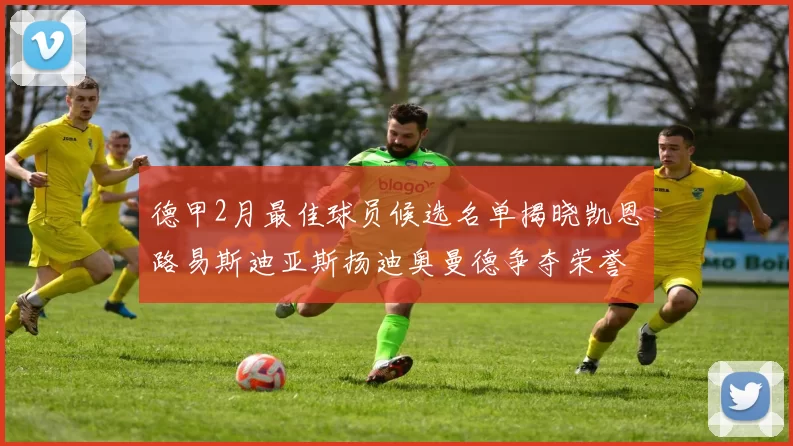德甲2月最佳球员候选名单揭晓凯恩路易斯迪亚斯扬迪奥曼德争夺荣誉